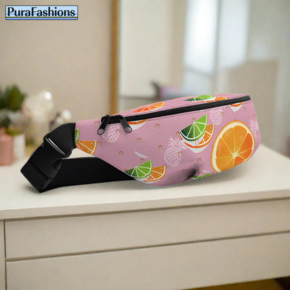 Citrus Print Fanny Pack | Purafashions.com Bags