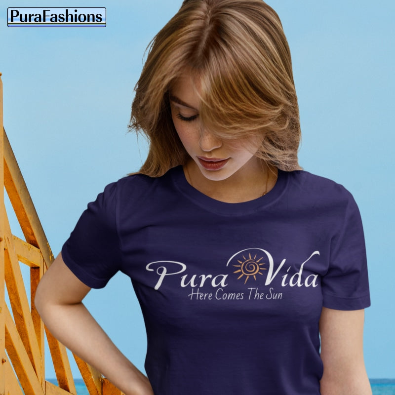 Pura Vida - Here Comes The Sun Unisex T-Shirt | Purafashions.com
