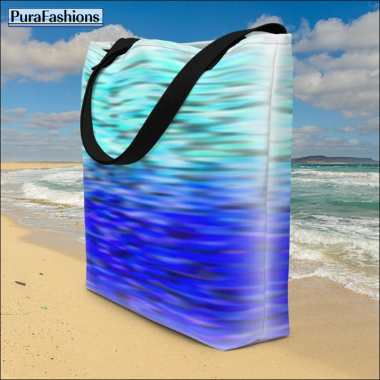 Blue Wave Large Beach Bag | PuraFashions.com
