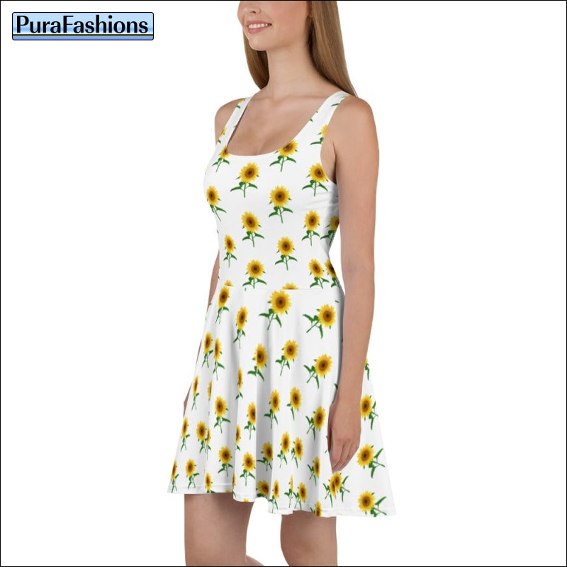 Little Sunflower Beach Dress | PuraFashions.com