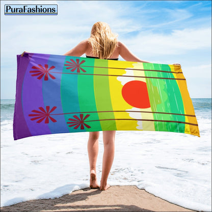 Seashore Beach Towel | PuraFashions.com