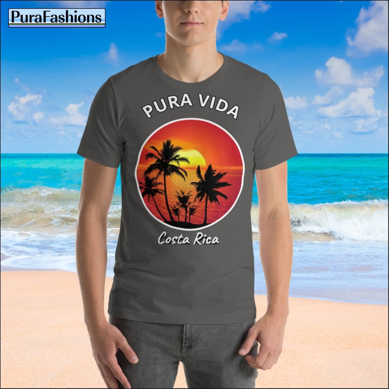Men's Dark Color Pura Vida T-Shirt | PuraFashions.com