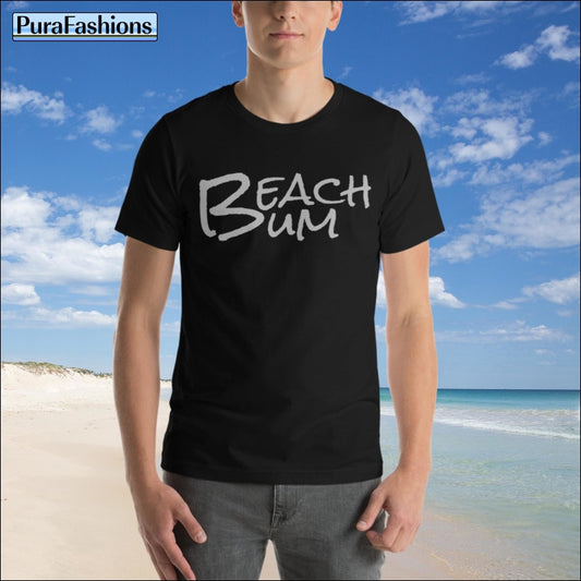 Men Women Beach Bum Unisex T-Shirt | PuraFashions.com