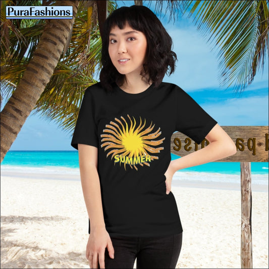 Burnt Sun Men Women Unisex T-Shirt | PuraFashions.com