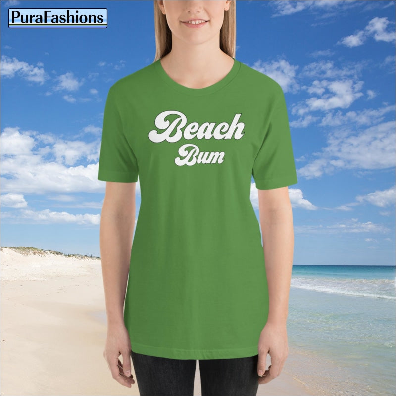 Women Men Beach Bum Unisex T-Shirt | PuraFashions.com