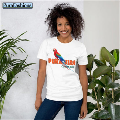 Unisex Pura Vida Parrot T-Shirt | PuraFashions.com