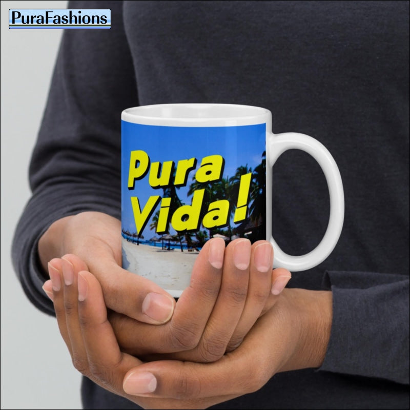 11 oz. Pura Vida Beach Mug | PuraFashions.com