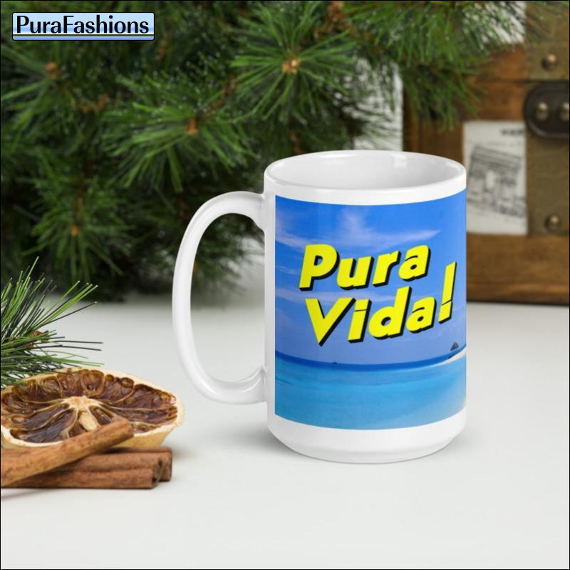 15 oz. Pura Vida Beach Coffee Mug | PuraFashions.com