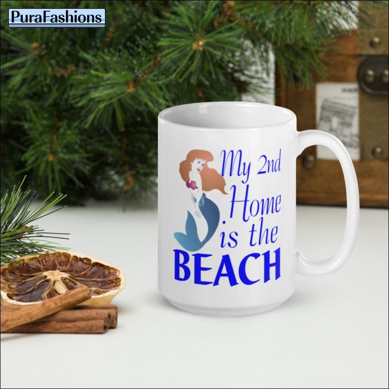 15 oz. Mermaid Beach Coffee Mug | PuraFashions.com